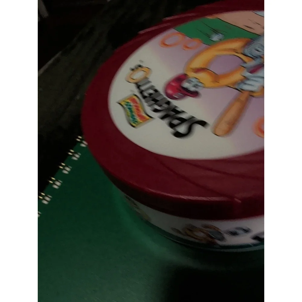 VTG SpaghettiOs Plastic Insulated Travel Bowl To Go Lunch Franco American 1999